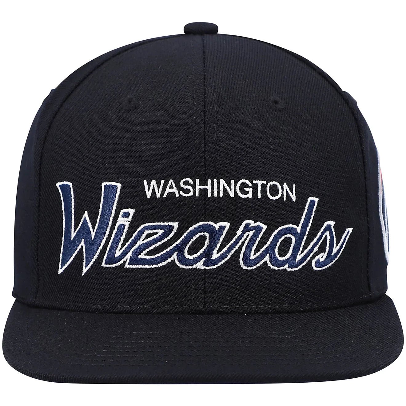 Mitchell & Ness Men's NBA Team Script 2.0 Snapback Wizards Snapback Caps