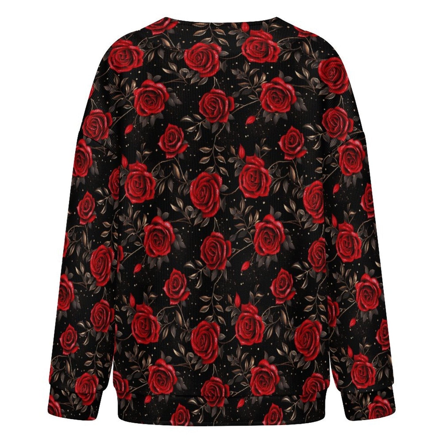 Colores de Mexico Romantic Roses Drop Shoulder Cardigan