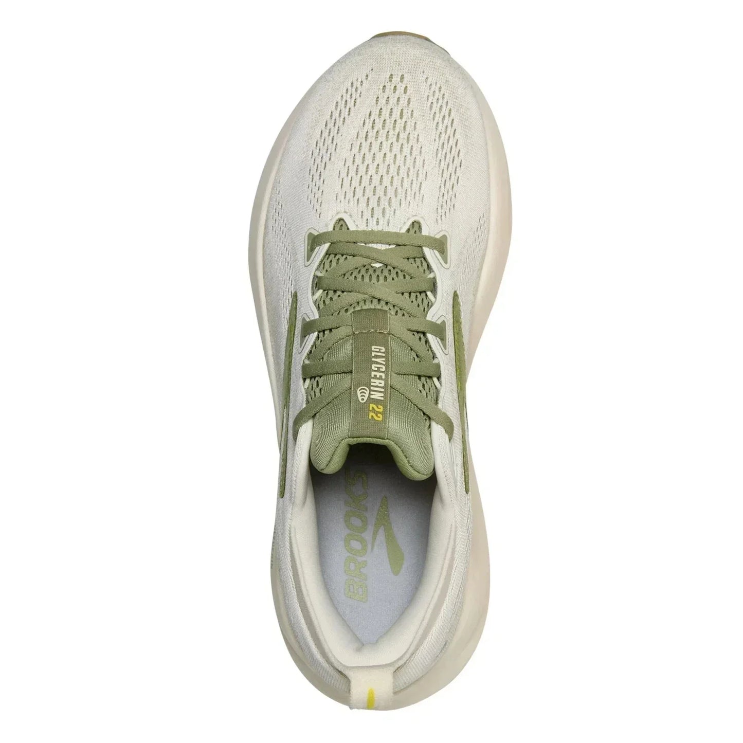 Brooks Glycerin 22 Men's Sneakers — Coconut Tea Running