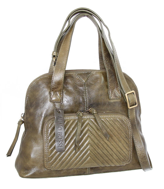 Nino Bossi Handbags My Paulina Satchel - Green