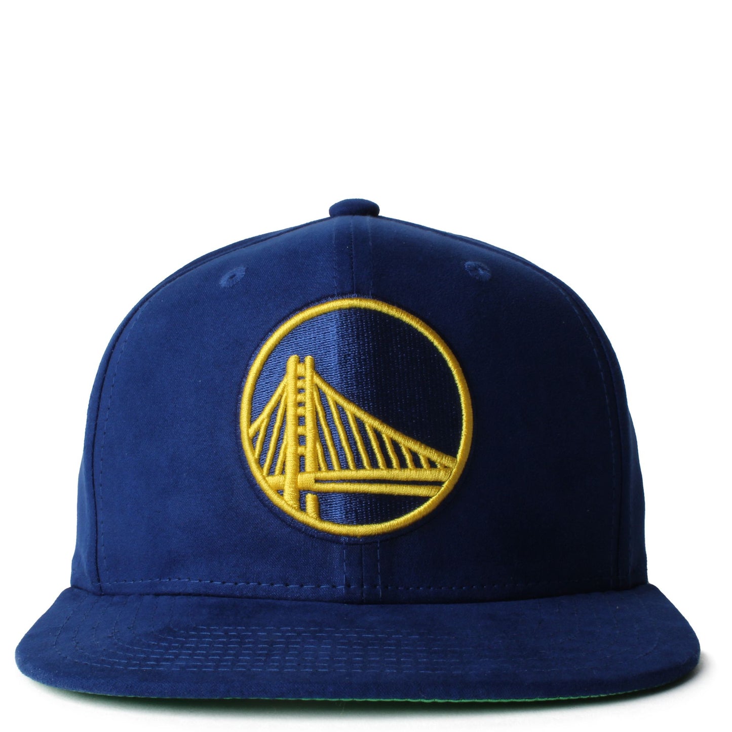 Mitchell & Ness Men's NBA Sweet Suede Snapback Warriors Snapback Caps