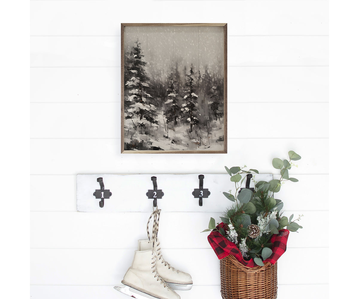 Kendrick Home Snowy Pines BW