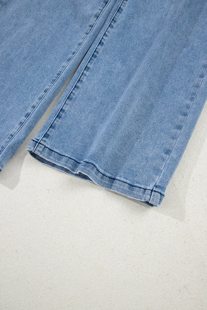 Threaded Pear Ava Sash Wide Leg Jeans