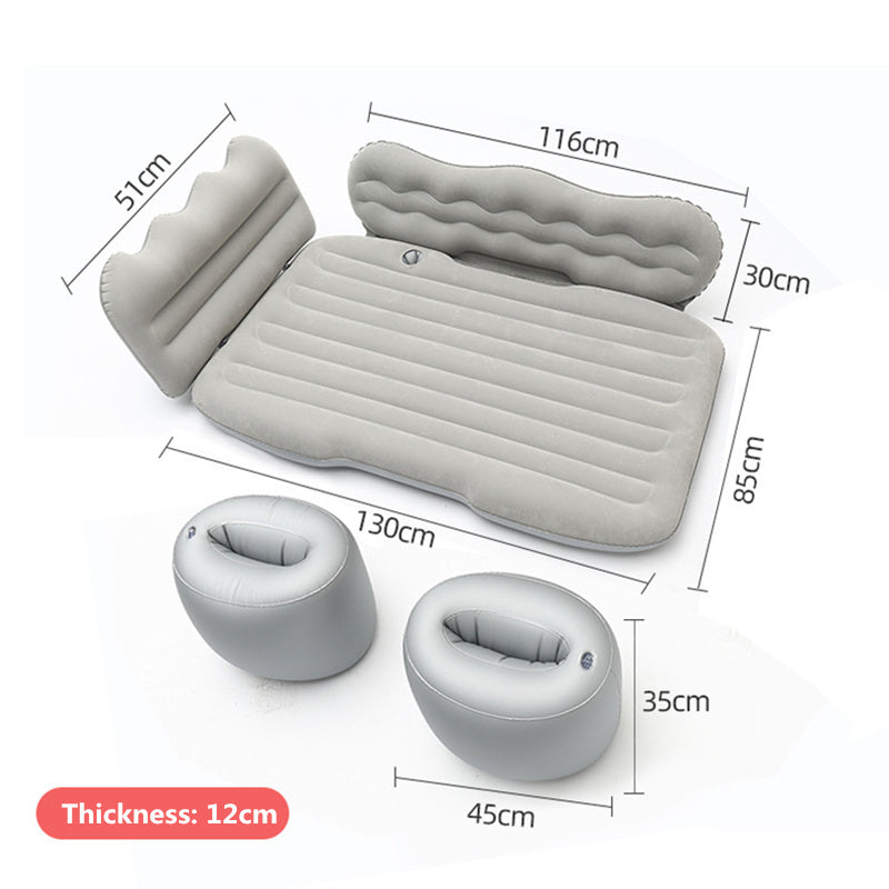 🛏️ Car Rear Inflatable Bed Mat – Travel-Ready Comfort Anywhere