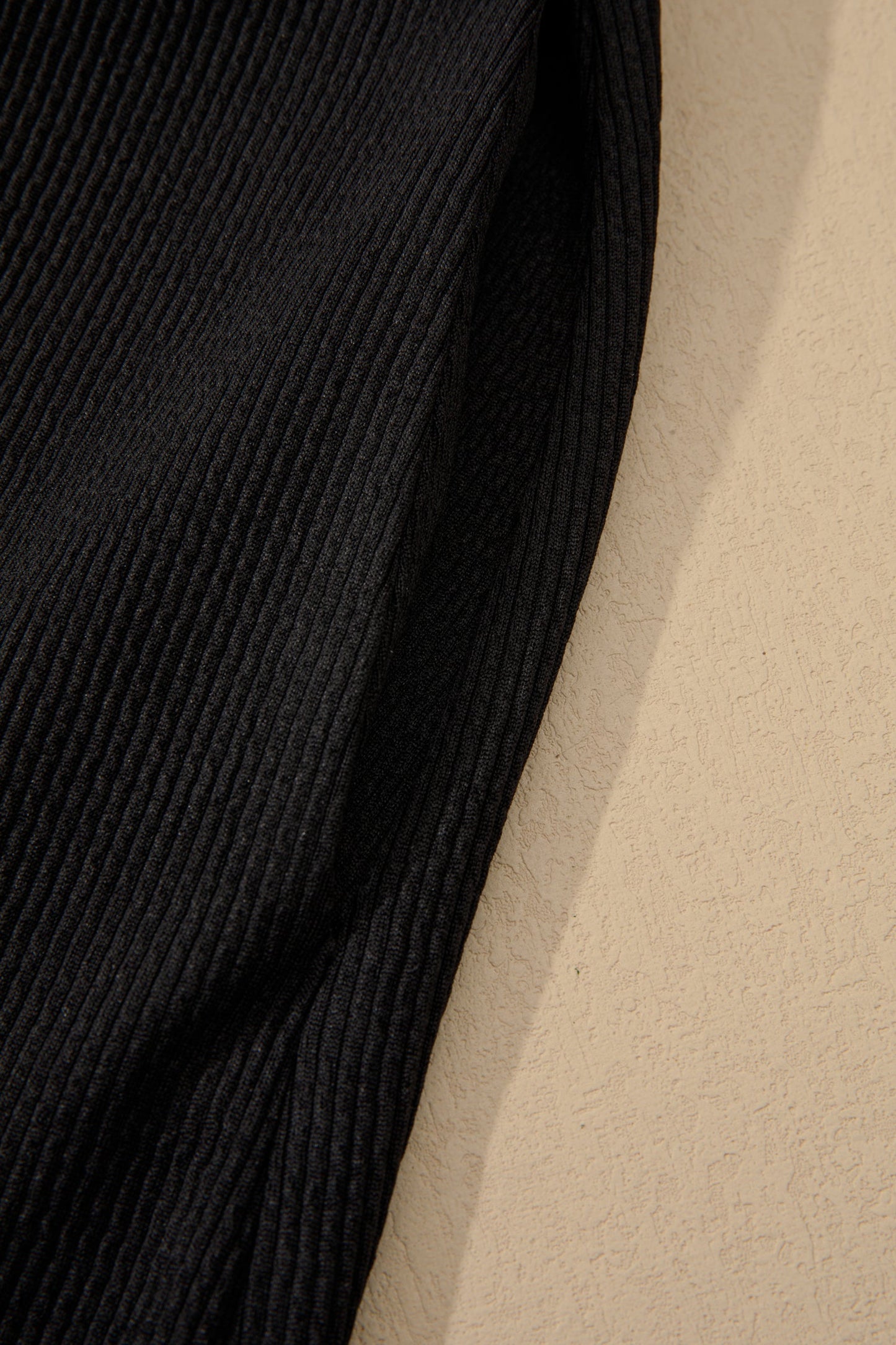 Threaded Pear Ainsley Block Trim Ribbed PLUS Dress