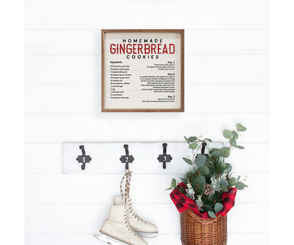 Kendrick Home Gingerbread Cookie Recipe White
