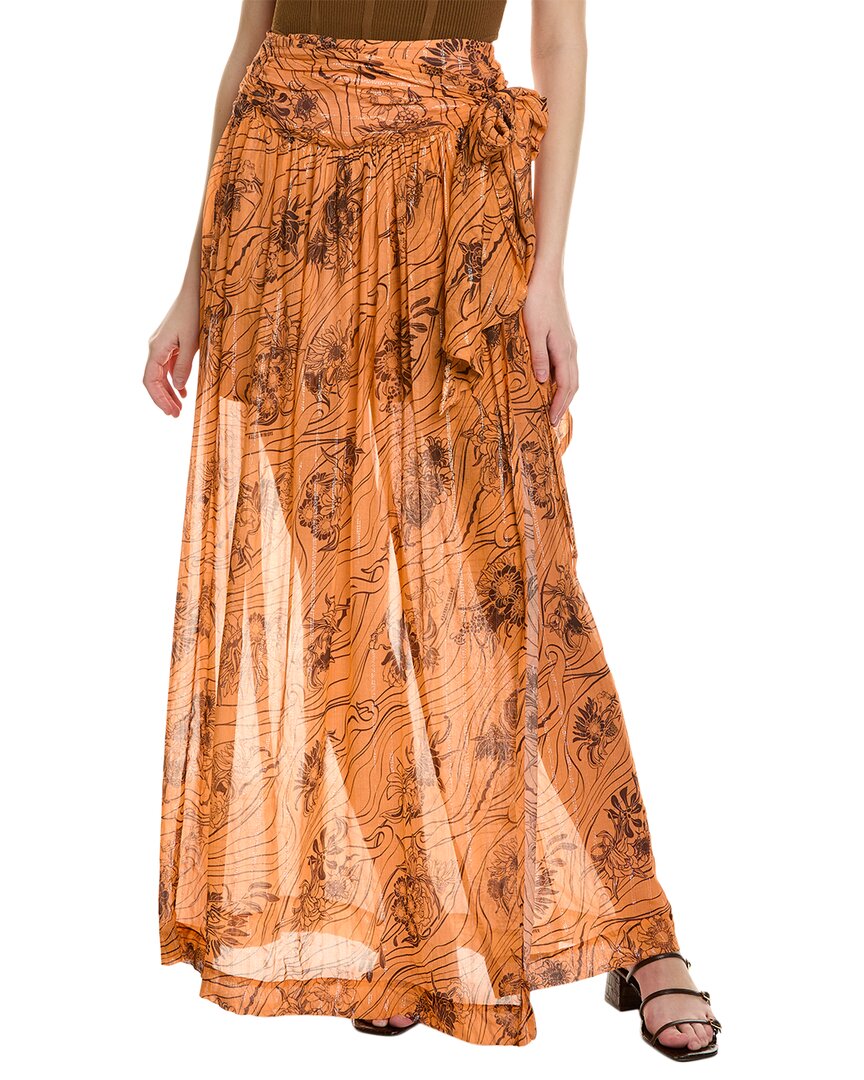 1072-ORANGE PRINT-