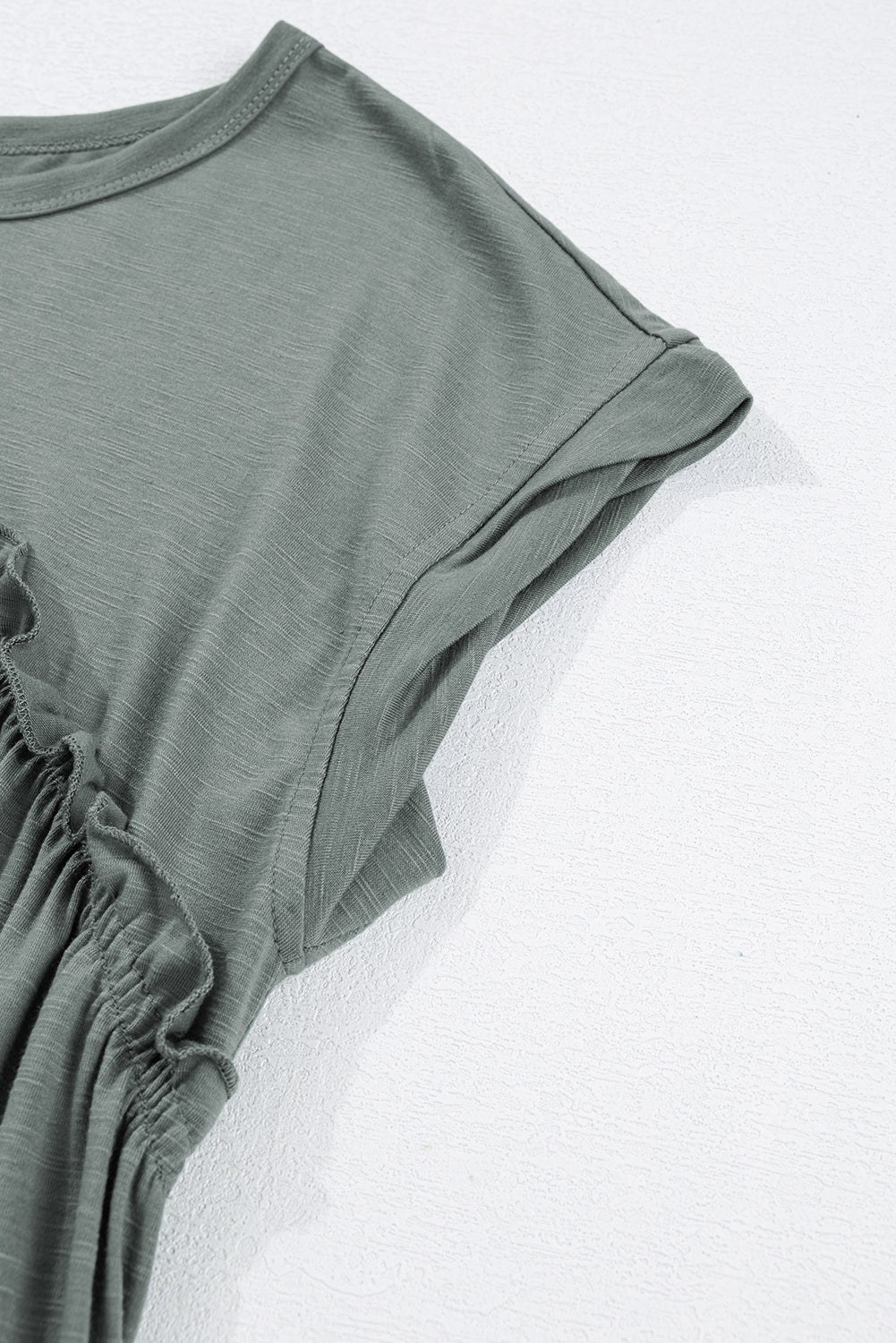 Threaded Pear Daniela Gathered Seam T Shirt