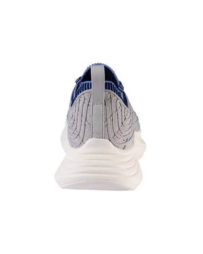 GREY/ROYAL NAVY/RIBBED-