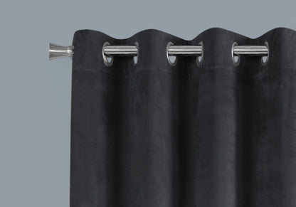 2 Pieces Set, Curtain Panel, Room Darkening, Grommet, Contemporary & Modern by Couch