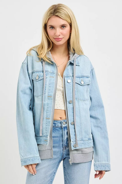 RISEN Oversized Hoodie Jacket