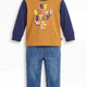 Mustard/Navy/Blue