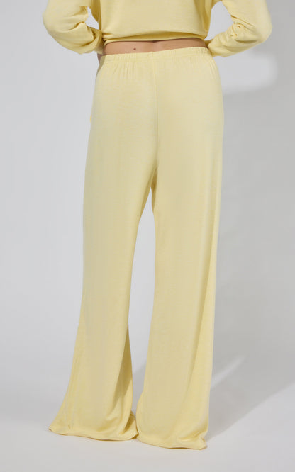 Modal Terry Relaxed Wide Pant