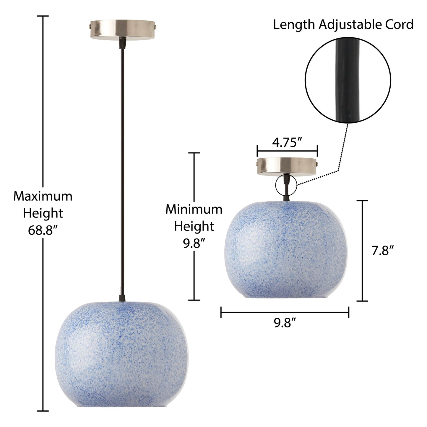 White/Blue/Nickel/Black-