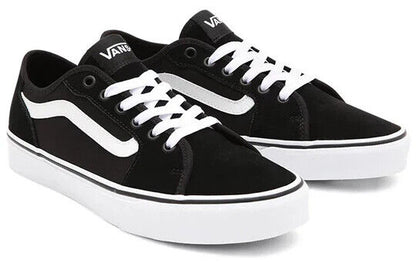 Vans Filmore Decon Men's Sneakers — Black/White Leather