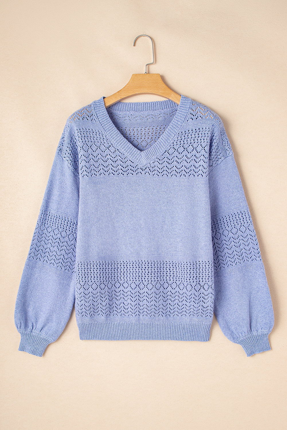 Threaded Pear Avery Detail Drop Shoulder Sweater