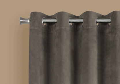 2 Pieces Set, Curtain Panel, Room Darkening, Grommet, Contemporary & Modern by Couch