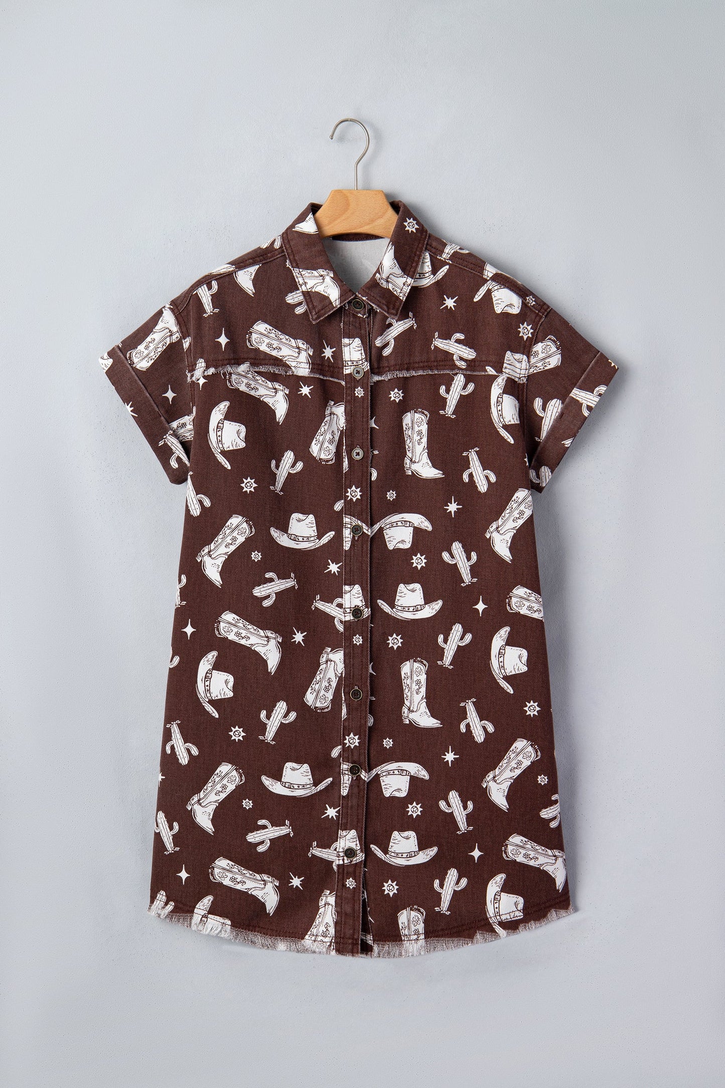 Threaded Pear Natalia Edge Down Short Dress
