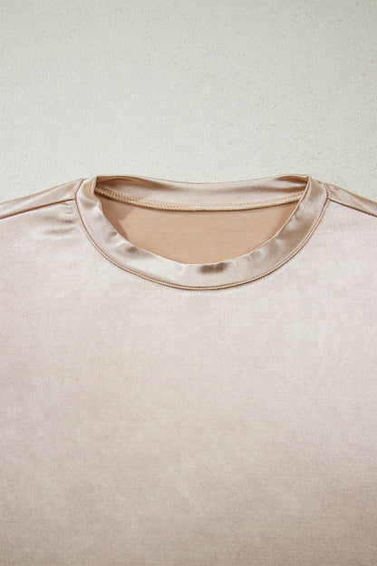 Threaded Pear Alicia Metallic Tank Top