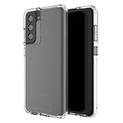 Gear4 Zagg Crystal Palace Case with the Clearest, Thinnest, Most Advanced Impact Protection Material in the World [D3o Crystalex - for Samsung Galaxy S21 Fe 5g - Clear, (702008237)