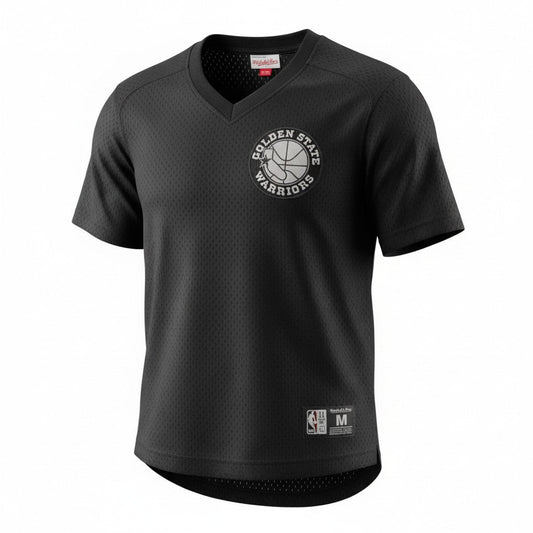 Mitchell & Ness Men's NBA Golden State Warriors Final Seconds Mesh V-Neck