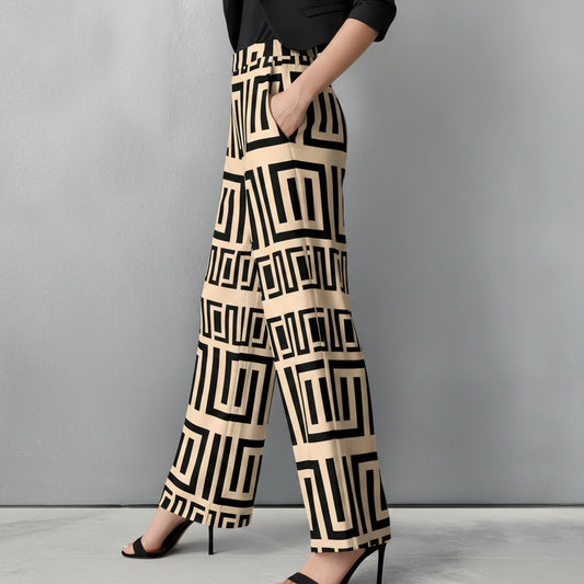 Cream and Black-