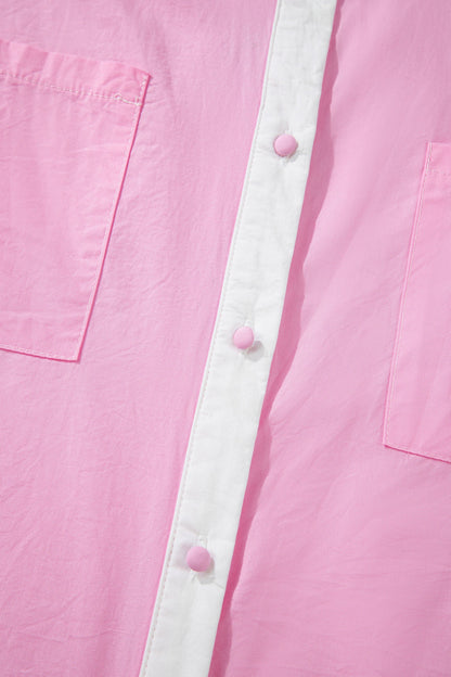 Threaded Pear Francesca Short Sleeve Up Shirt