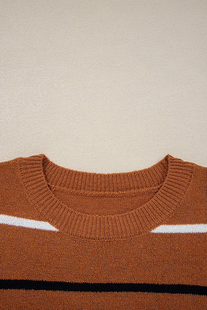 Threaded Pear Aylin Edge Drop Shoulder Sweater