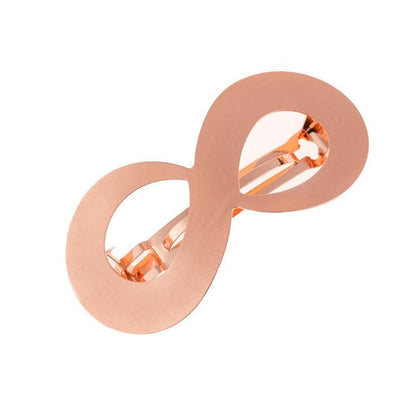 Goldtone Infinity Hair Clip