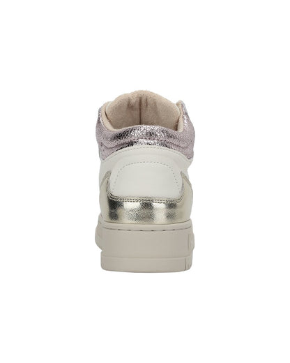 WHITE/METALLIC-
