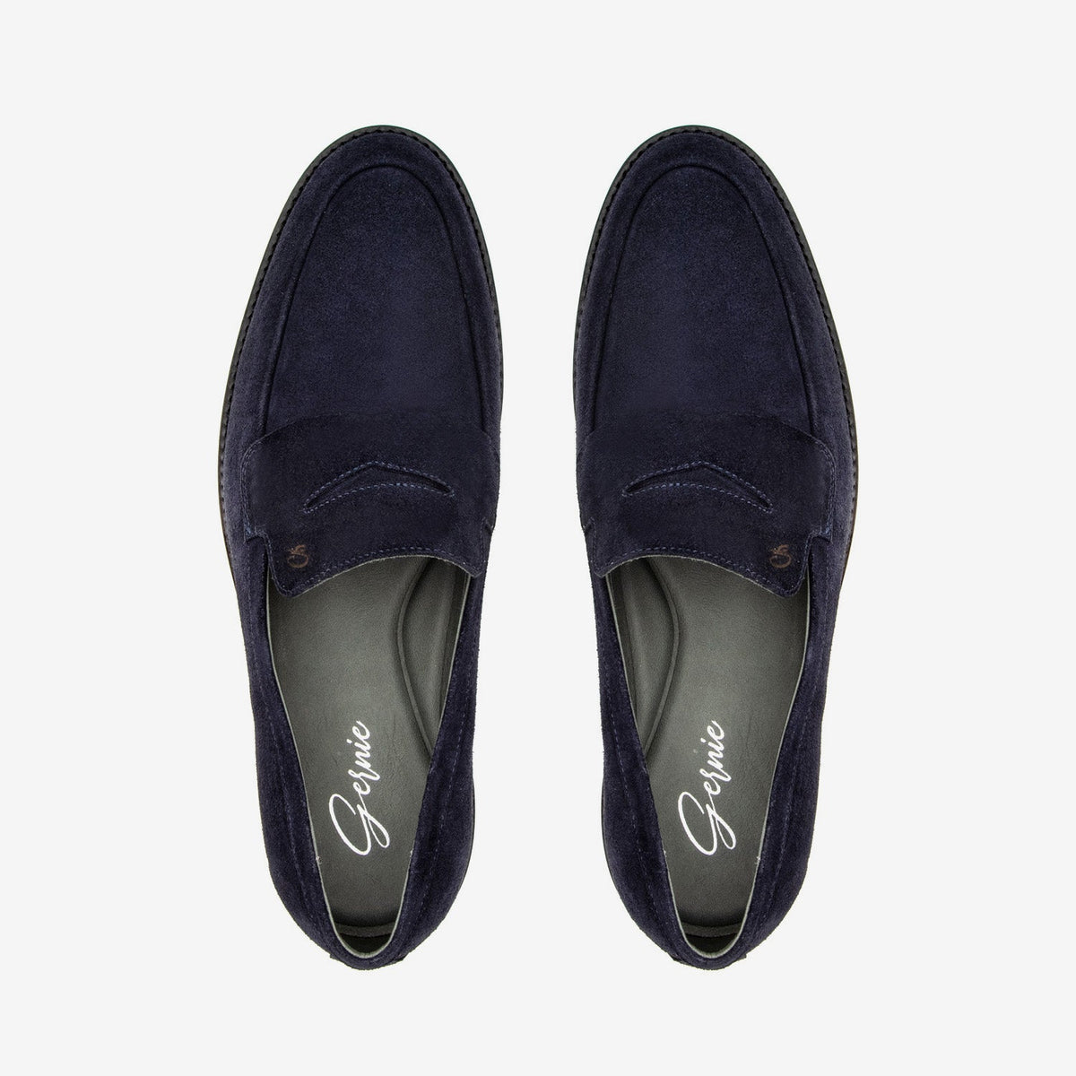 Navy Suede-