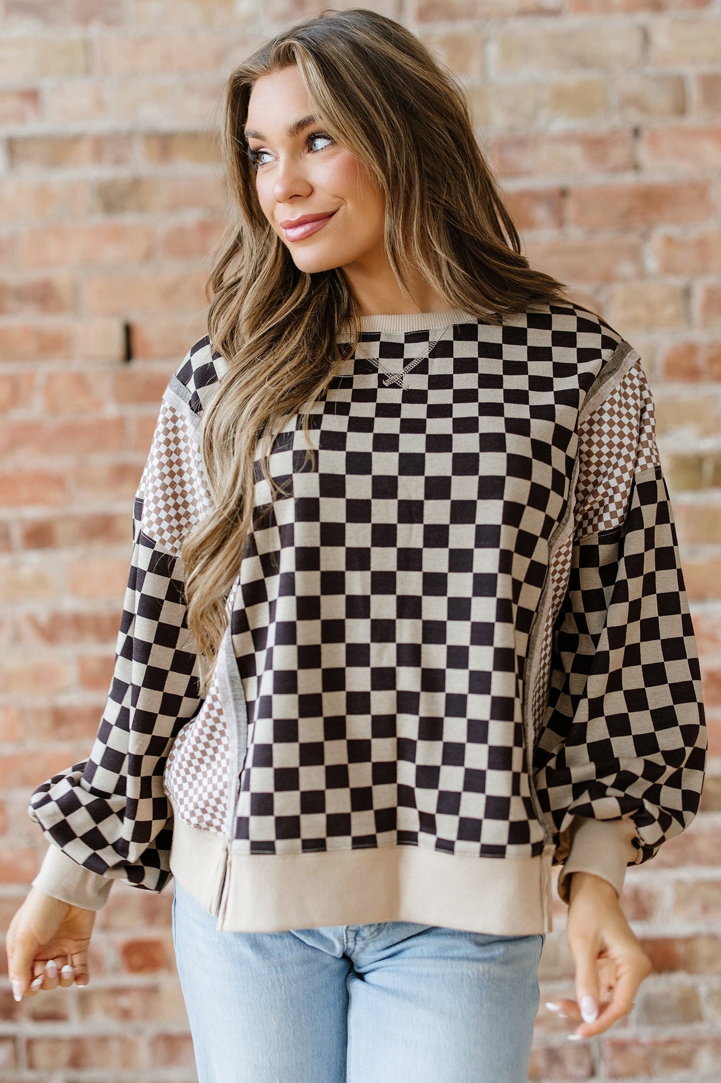 Threaded Pear Angelina High Low Casual Top