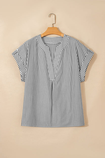 Threaded Pear Hope Short Dolman Sleeve PLUS Blouse