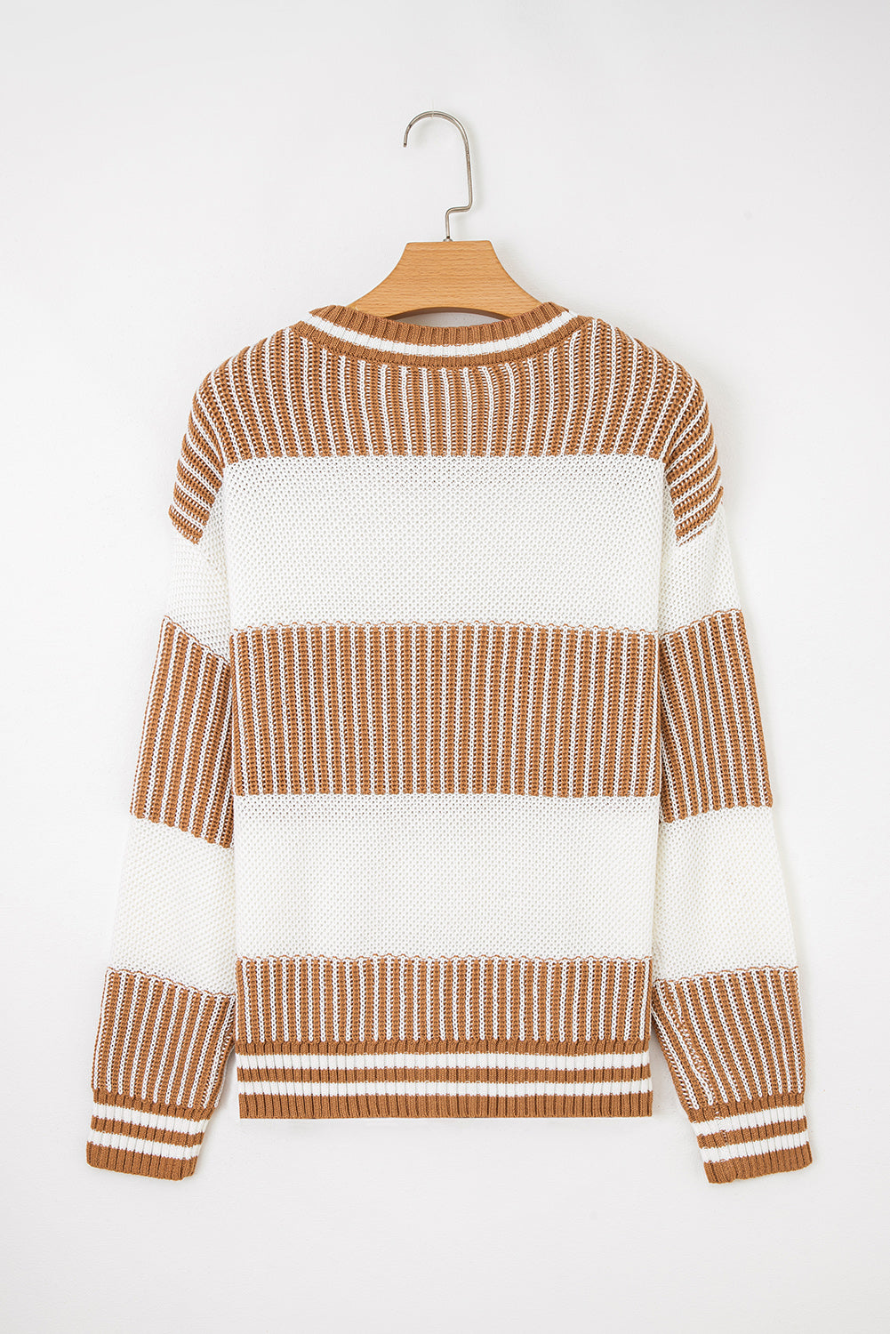 Threaded Pear Haley Drop Shoulder Loose Sweater