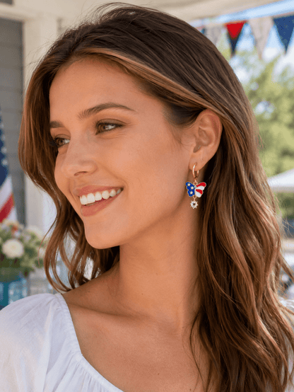 Gold, Red, White and Blue-