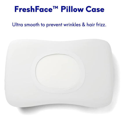 Soap Memory Foam Pillow – Ergonomic Ice Silk Cover for Side & Back Sleepers