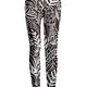 Black White Palm Print