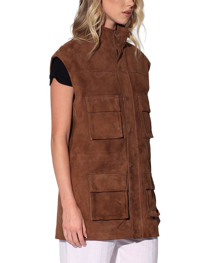 CHESTNUT SUEDE-