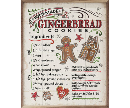 Kendrick Home Christmas Treats VI Gingerbread By Anne Tavoletti