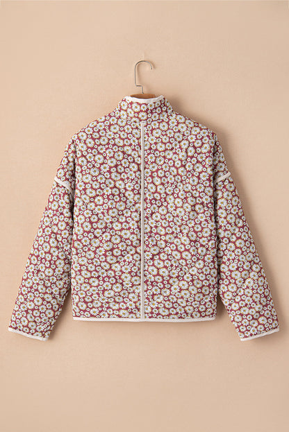 Threaded Pear Avery Contrast Edge Stand Jacket