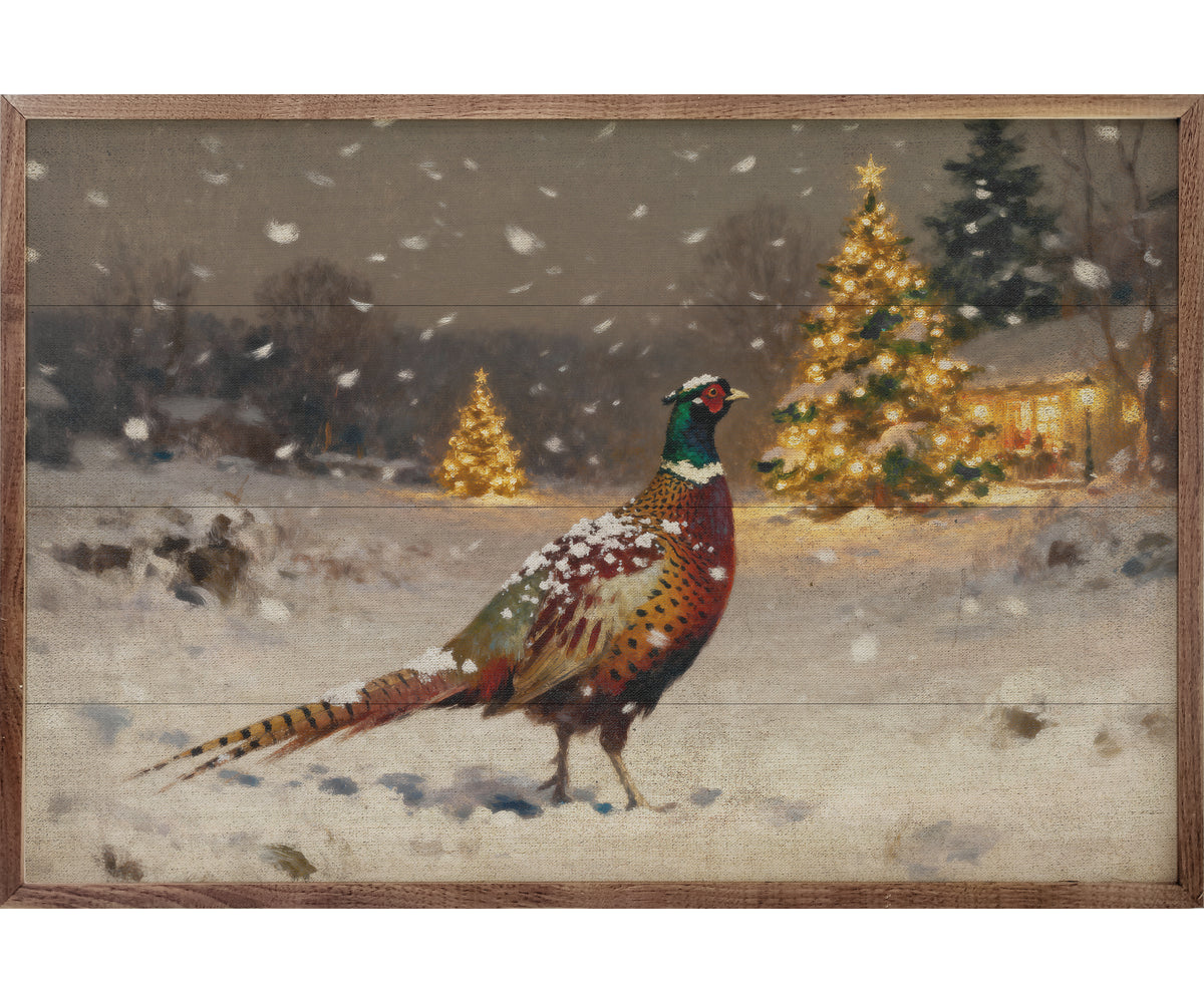 Kendrick Home Pheasant At Christmas
