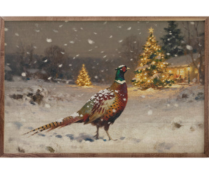 Kendrick Home Pheasant At Christmas