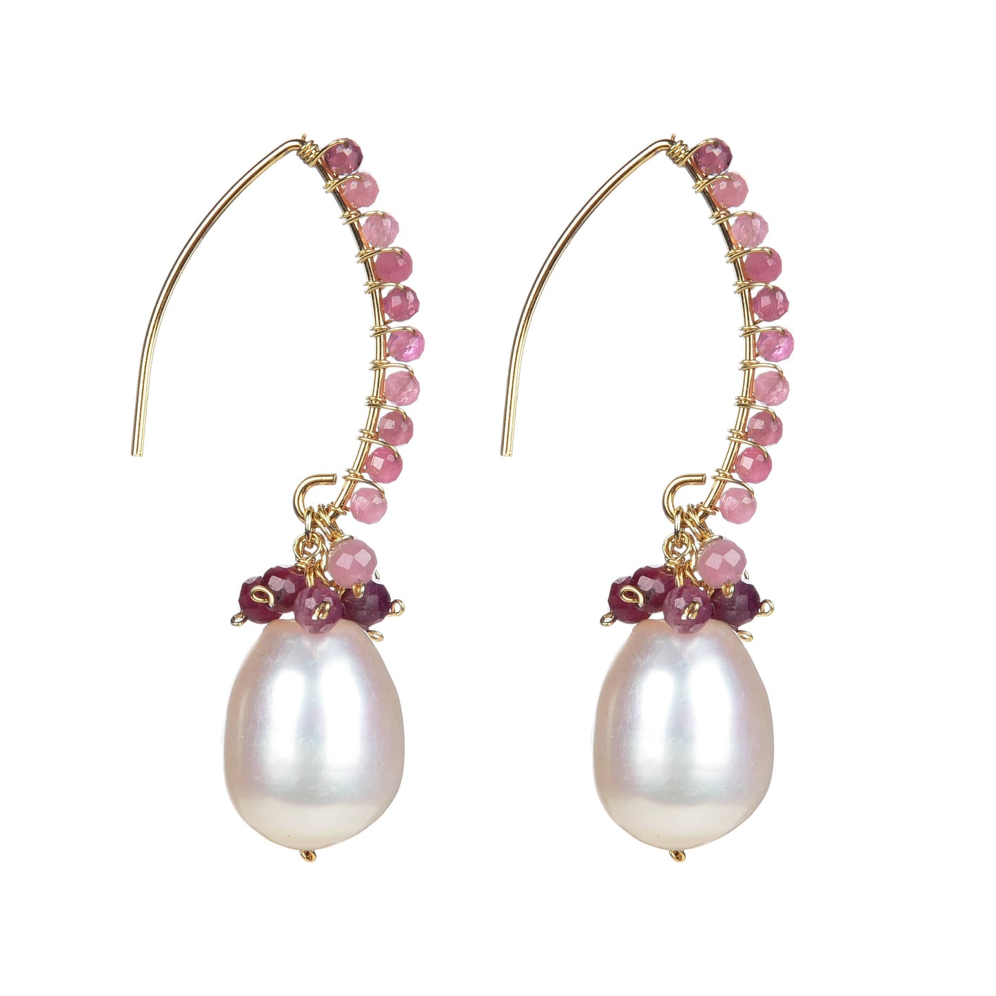 Pink, White-