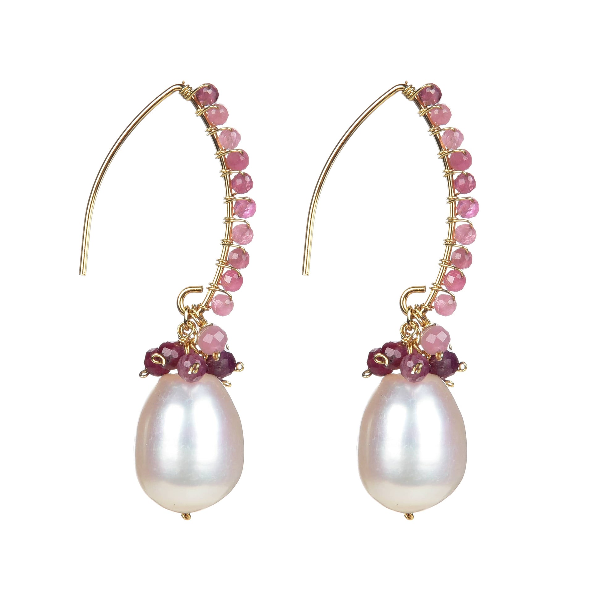 Pink, White-