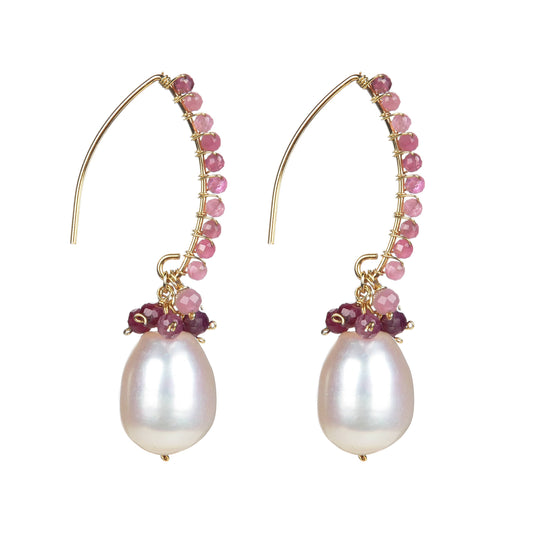 Pink, White-