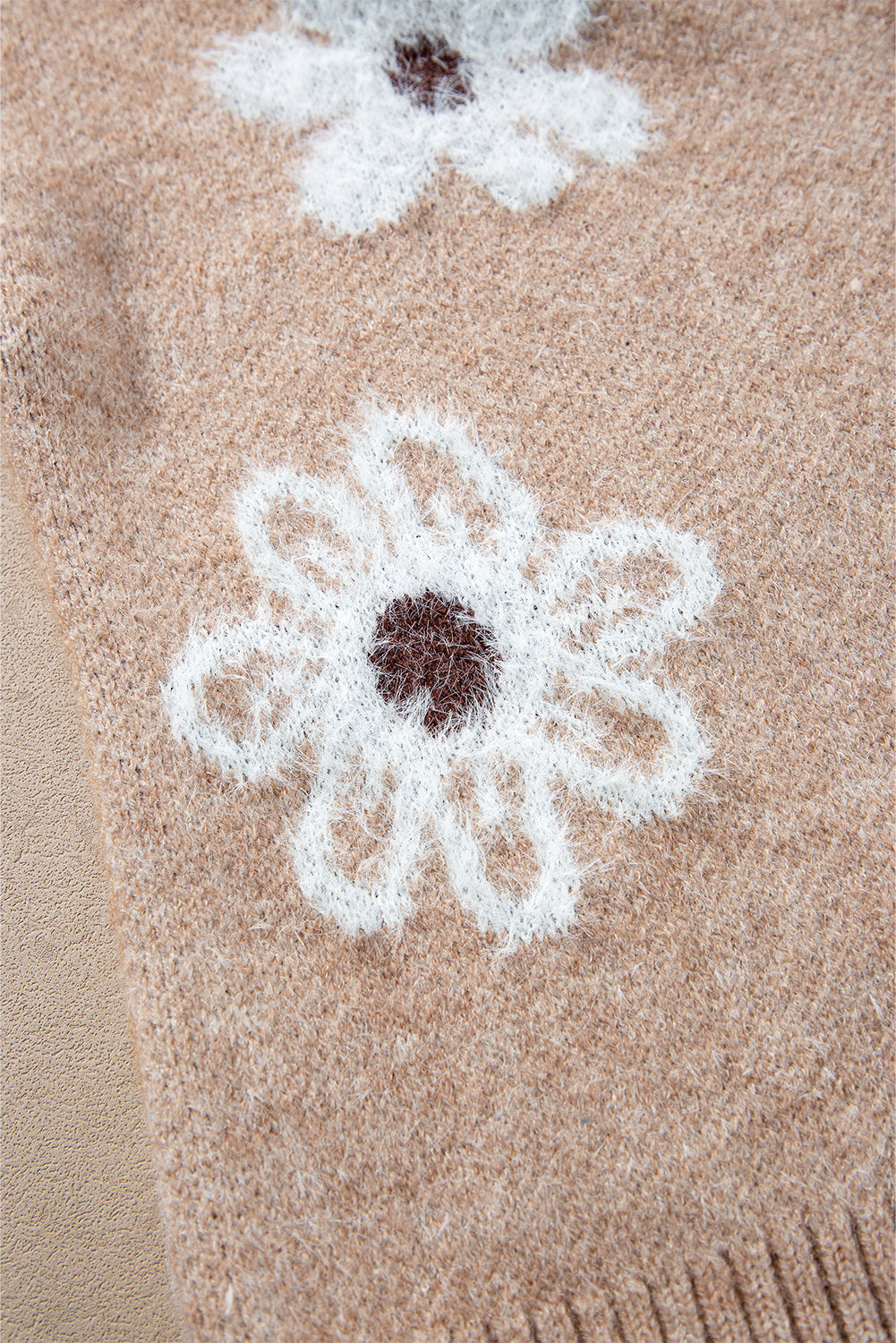 Threaded Pear Keily Print Knitted Up Cardigan
