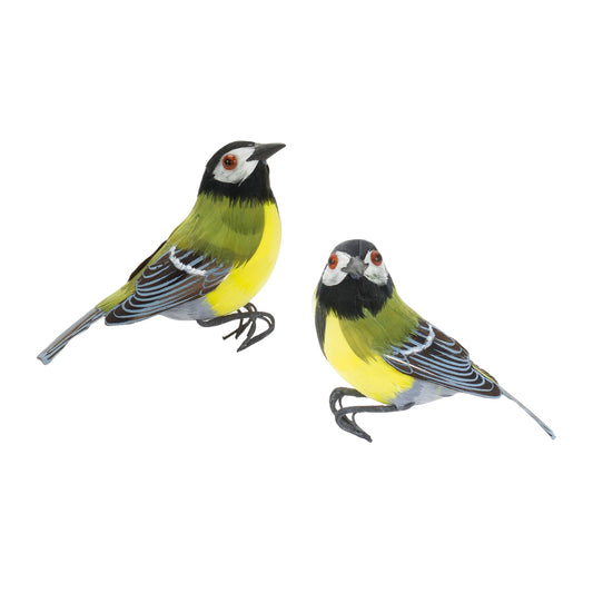 Melrose International Foam Bird Decoration (Set of 12)