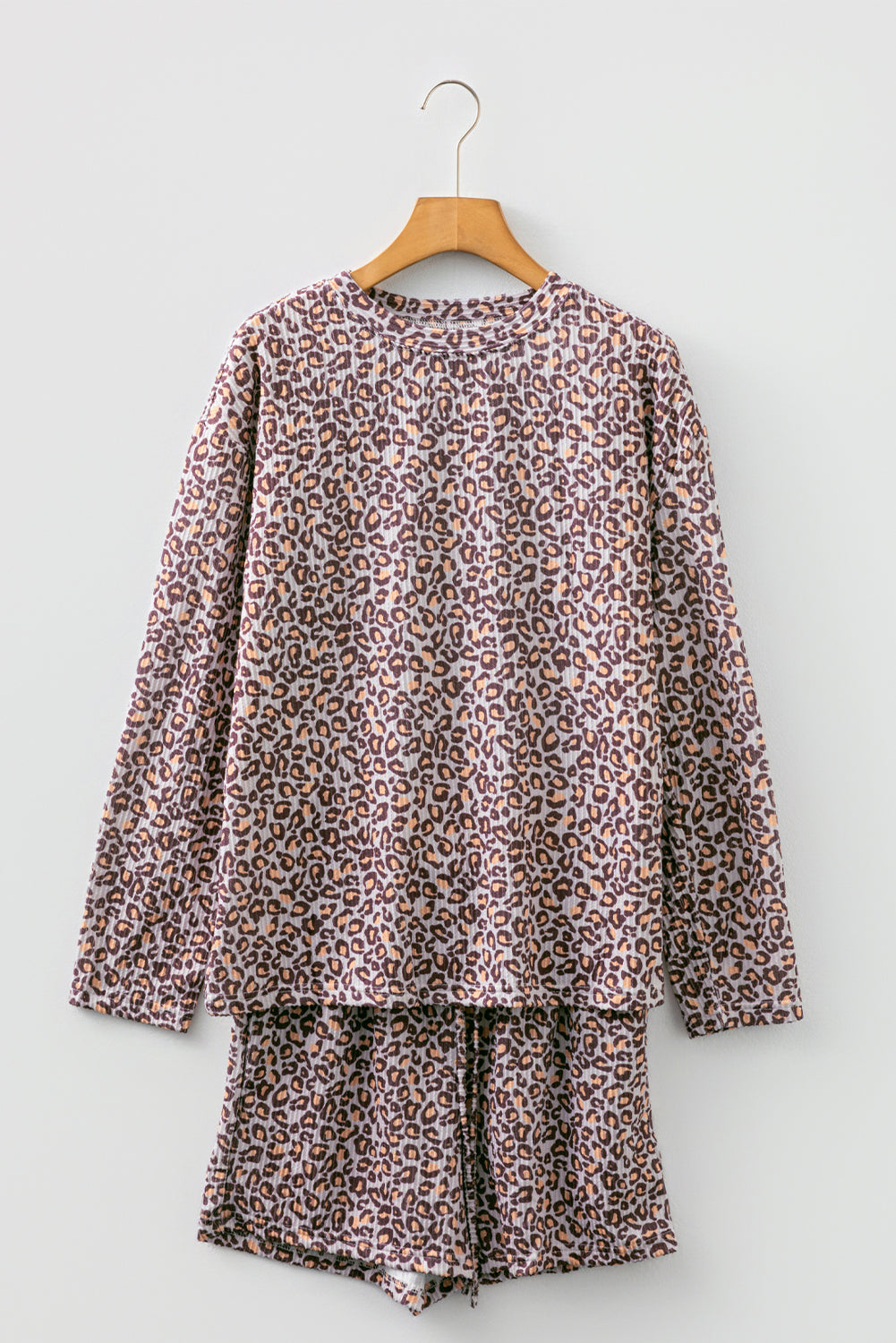 Threaded Pear Willow Ribbed Long Sleeve Lounge Set