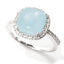 Blue, White