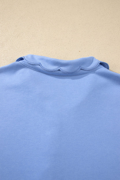 Zaylee Hem Pullover Mini PLUS Dress